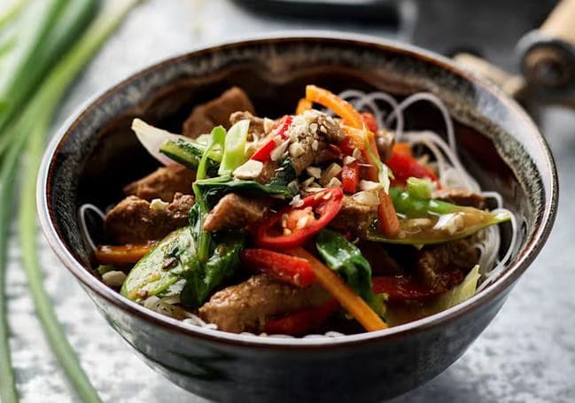 Sauté de mines au poulet