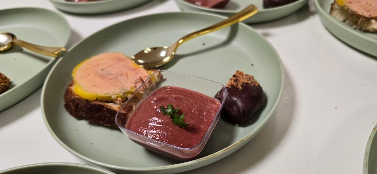 L'assiette de dégustation