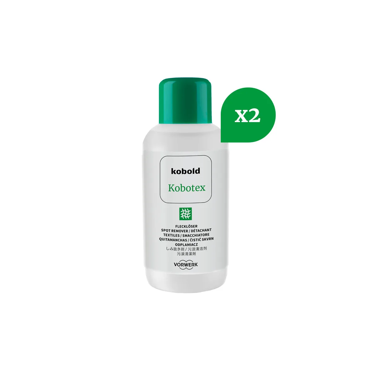 Détachant textiles Kobotex Kobold (x2)